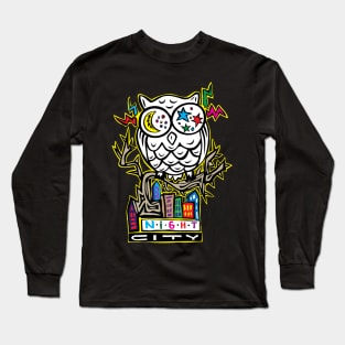 Night Eyes Long Sleeve T-Shirt